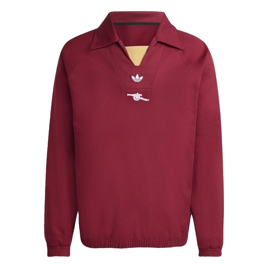 Arsenal Sweatshirt Drill Terrace Icons - Burgundy - Men's-SoccerKits Hub | Buy Soccer Jerseys Online